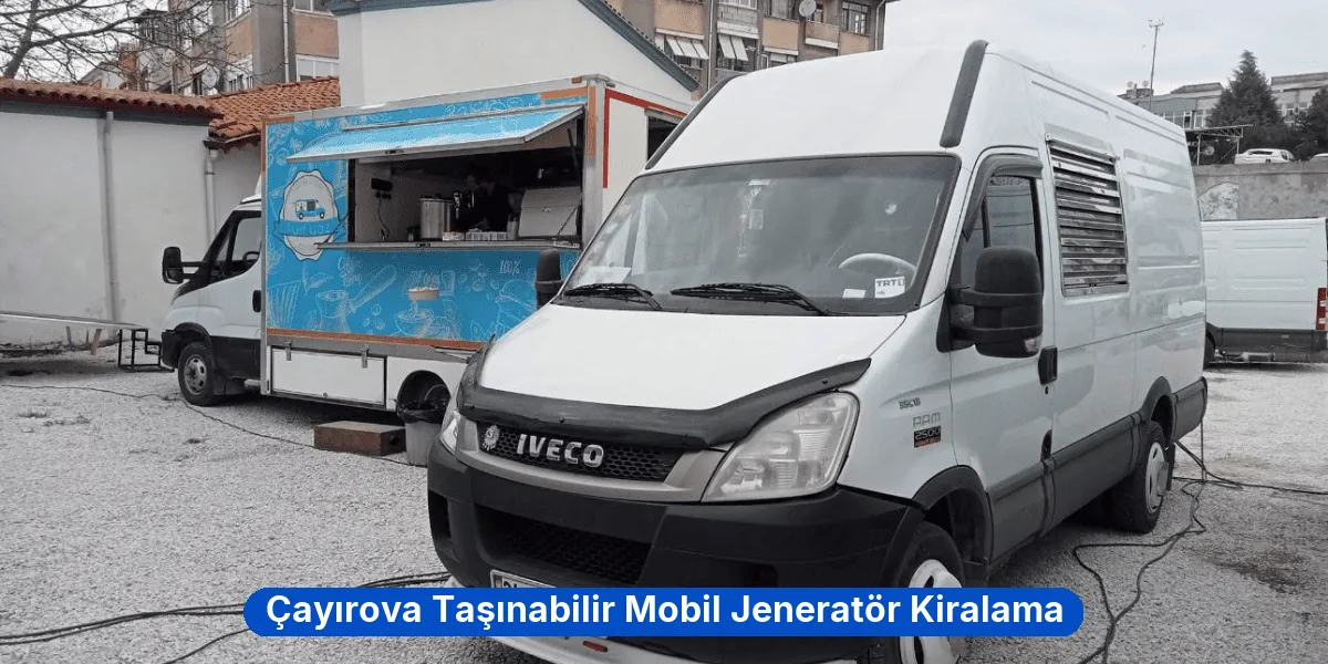Çayırova Taşınabilir Mobil Jeneratör Kiralama